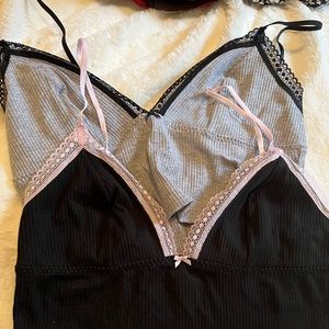 Set of 2 Victoria’s Secret Sleep bralettes